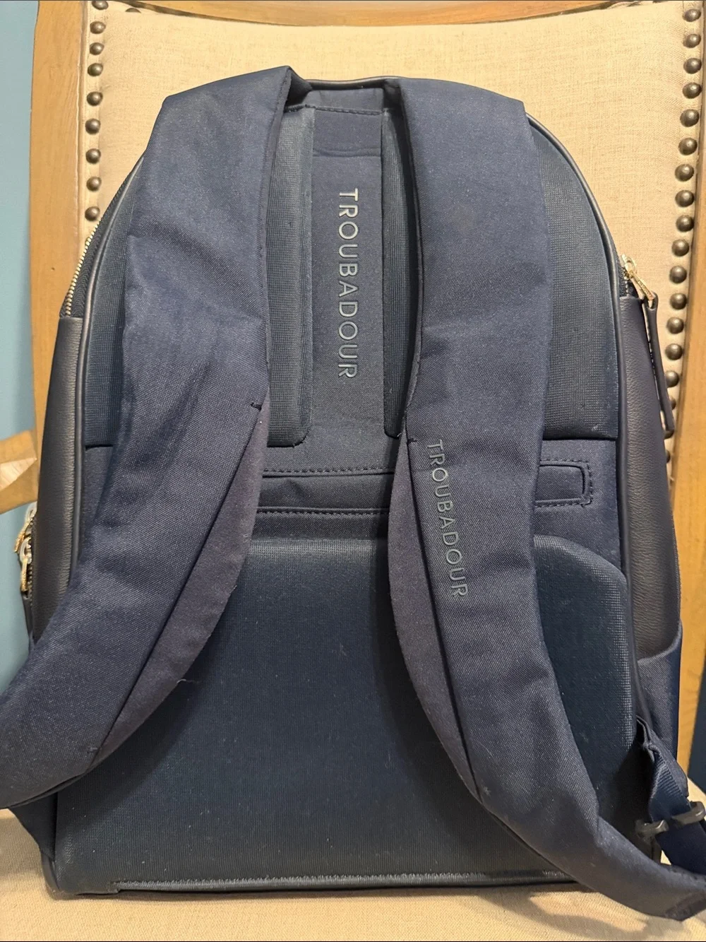 Troubadour Navy Blue “Momentum” Travel Backpack